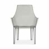 CLEAR/SMOKE LUCITE CHAIR ^WOW^ by MITCHELL GOLD + BOB WILLIAMS