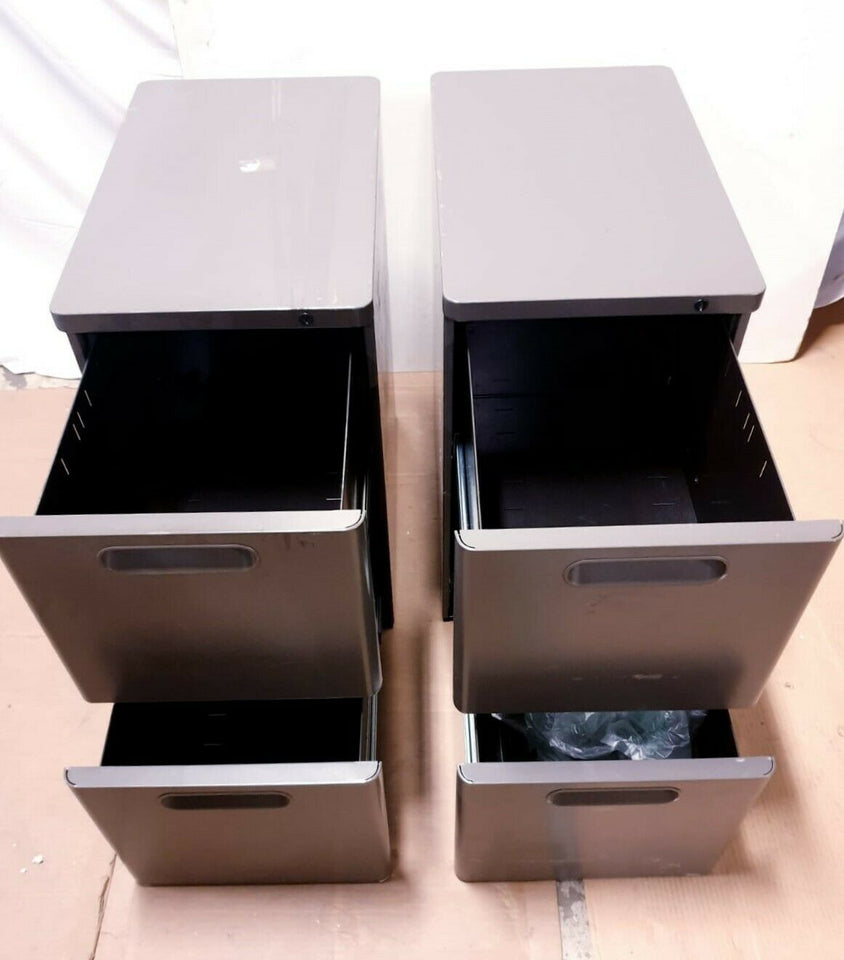 2 Drawer File Cabinet with Lock