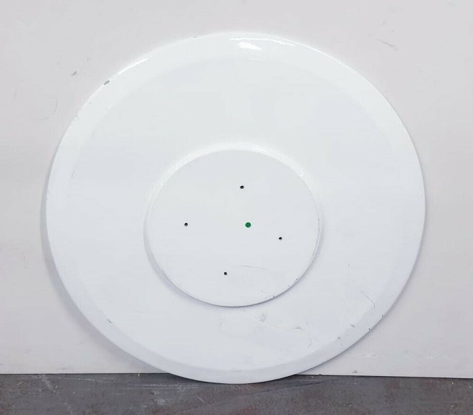 40" White Lacquer Tulip Dining Table - Round NO BASE