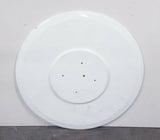 40" White Lacquer Tulip Dining Table - Round NO BASE