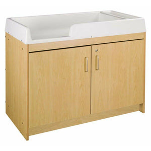 Lockable storage cabinet with 12 small (3" high) translucent bins - RETAIL $615