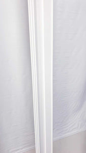 2 PIECES Classic Crown Molding - 96" x 4 1/2"  Bright White