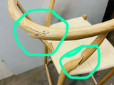 Wishbone Cafe Armchair Counter Stool