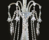 Baccarat Diamant Biseaux 20 Light Wall Sconce 70"H x 52"W - FREE SHIPPING