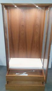 Large Display Cabinet with 3 Glass Shelves RETAIL $2191