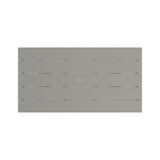 Polywood Farmhouse Dining Table, 4 Side Chairs and 1 Arm Chair - SLATE GREY