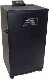 Masterbuilt Black 30-Inch Black Electric Digital Smoker with Top Controller