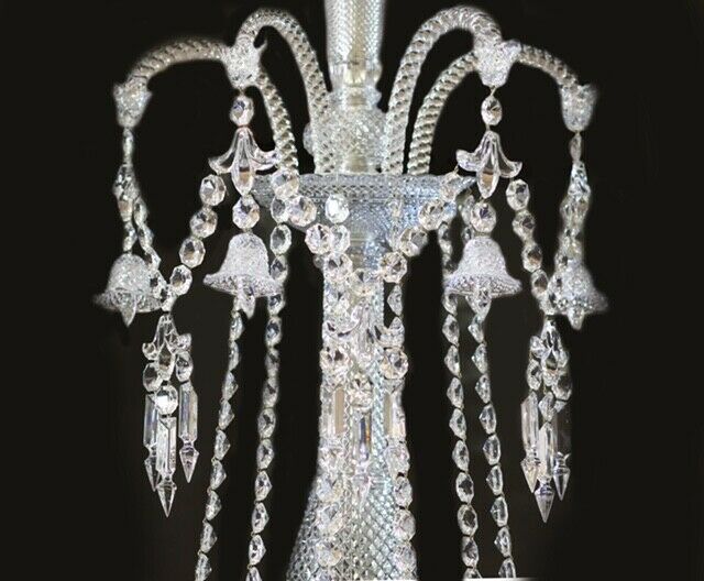 Baccarat Diamant Biseaux 20 Light Wall Sconce 70"H x 52"W - FREE SHIPPING