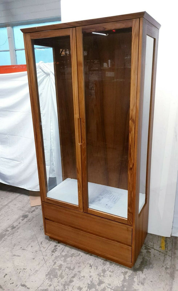 Display Cabinet with 3 Glass Shelves RETAIL $2191