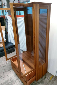 Display Cabinet with 3 Glass Shelves RETAIL $2191